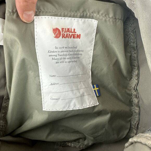 Fjallraven Kanken Mini Small Gray Backpack Bag 23561 Everyday Outdoor Travel - Picture 7 of 14